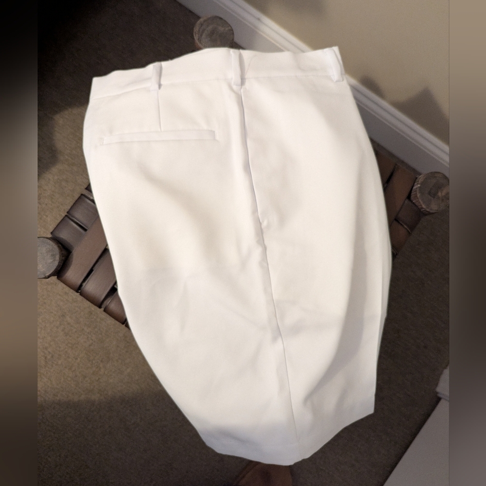 Men's Pro Tour White Golf Shorts